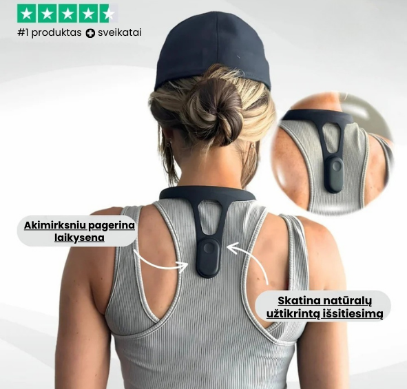 Upper™ Išmanus laikysenos korektorius